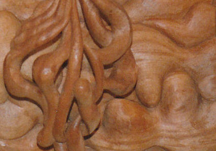 Hand Carved Sculpture, Triangle